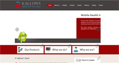 Desktop Screenshot of kallows.com