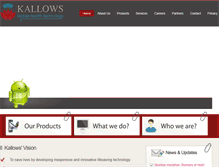 Tablet Screenshot of kallows.com
